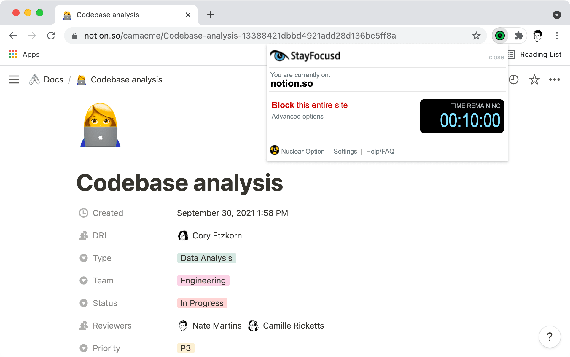 You can restrict access to certain websites to help lock in on focus time.
