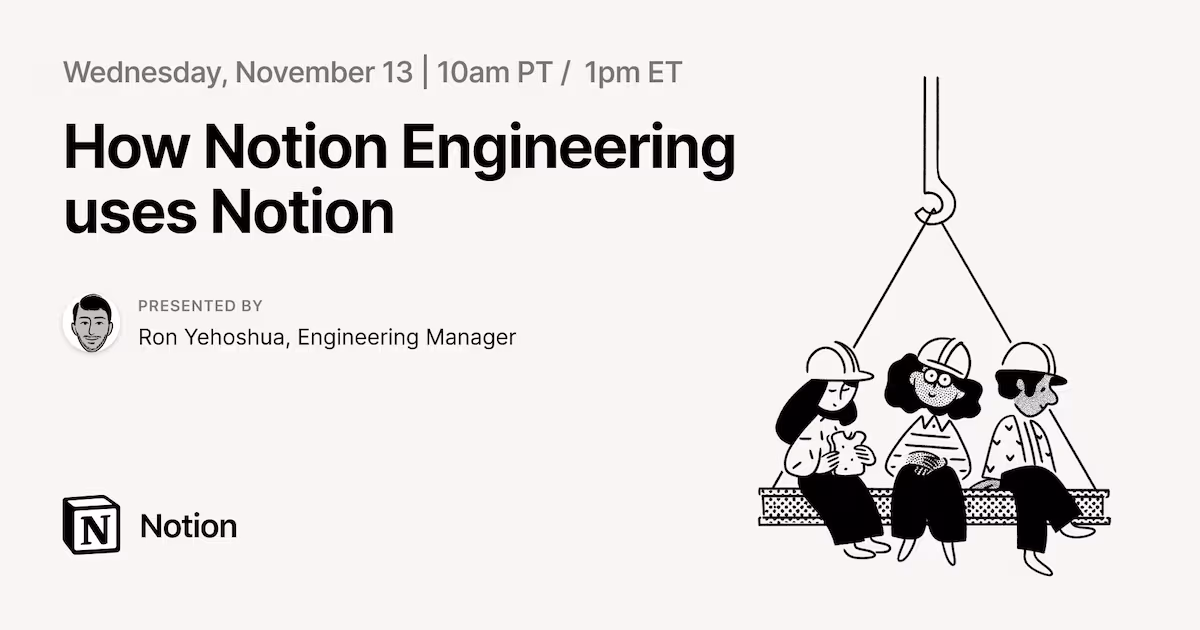 How Notion Engineering uses Notion