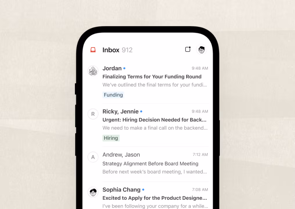 mail iOS