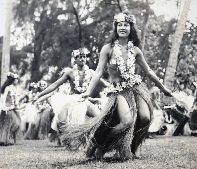 A dancer doing Ori Tahiti, or Tahitian dance. Image from Heiva San Diego.