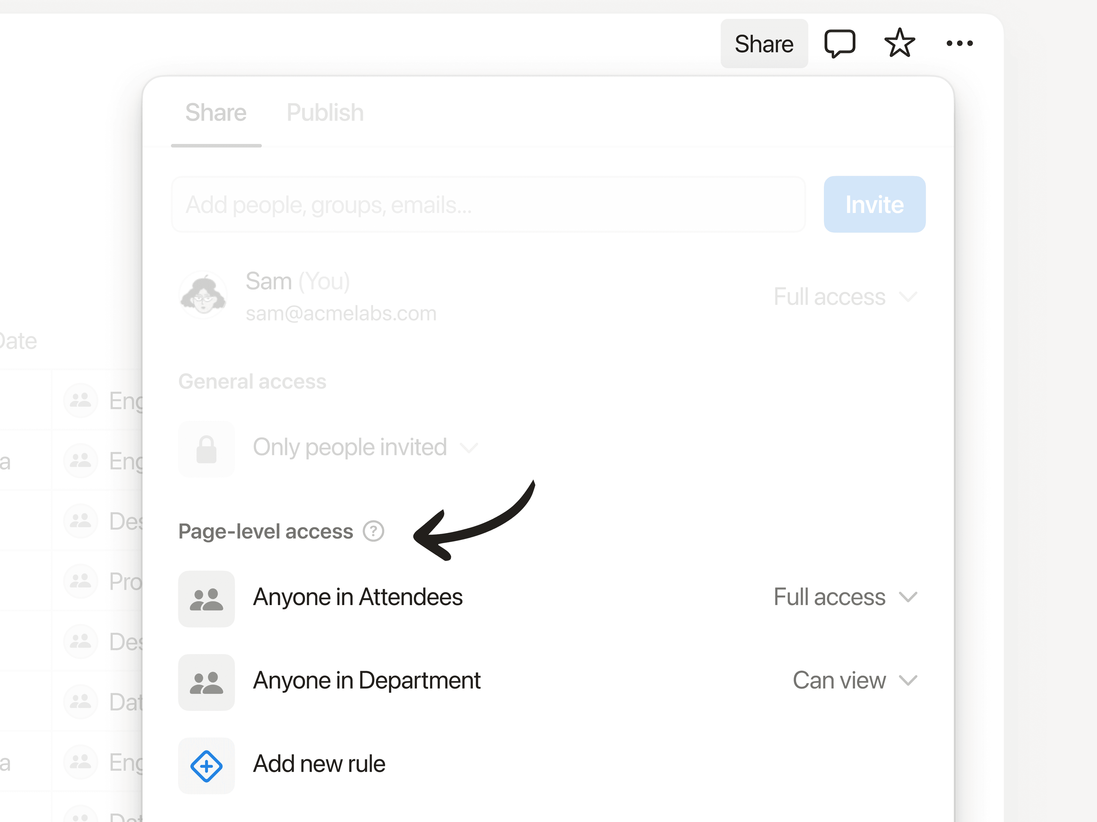 database row permissions